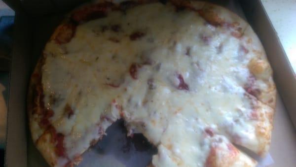 We ask them to cut it in squares! Deeeelish!!