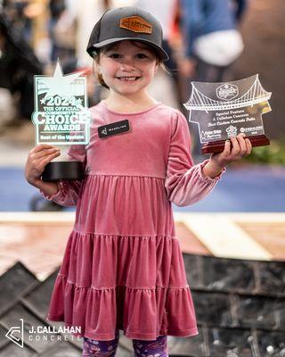 2024 Best of the Upstate Award in the Concrete/Masonry/Stone category.