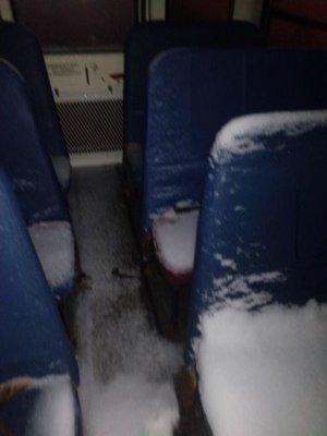 The seats they expected the children to sit on