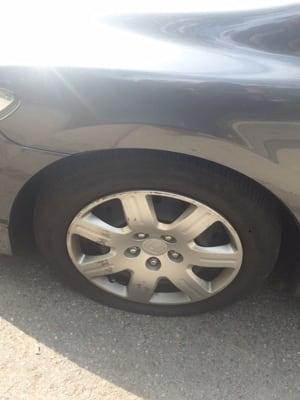 I obviously needed a tire after this!