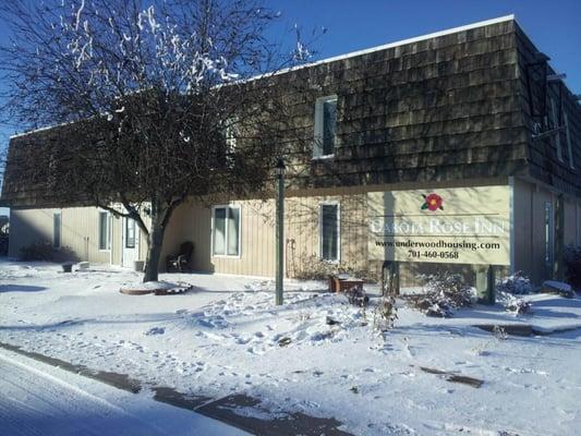 Cold outside but toasty warm inside.