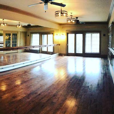 The Barrne is a fitness studio located on the outskirts of Williamsport in a repurposed barn.