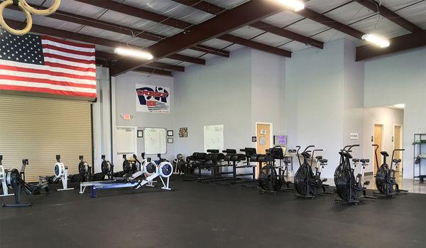 Rowing machines and other equipment