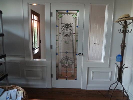 Doorway After trim and Custom Door install