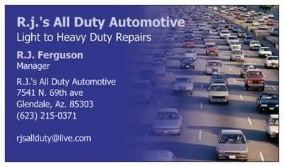 Rj's All Duty Automotive