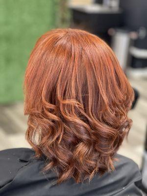 Cooper hair By Rosa Parks