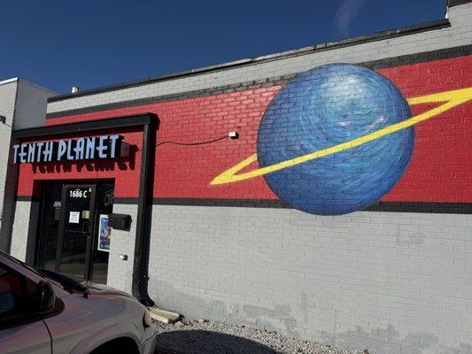 The front of the shop