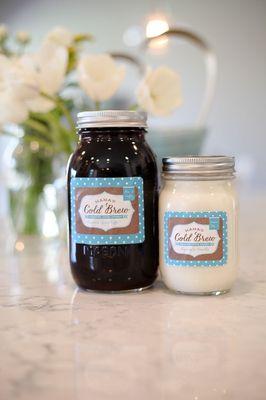 Black Cold Brew With delicious handcrafted creamer