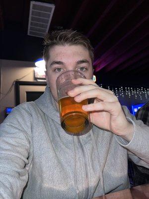 Me with my place beer