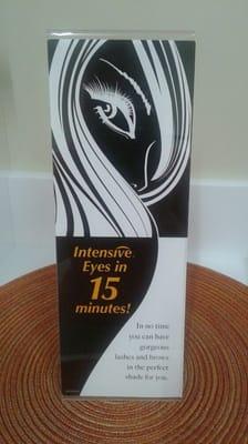 Eyelash & eyebrow tinting