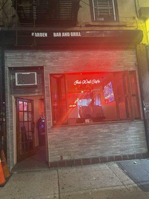 Front of the restaurant.