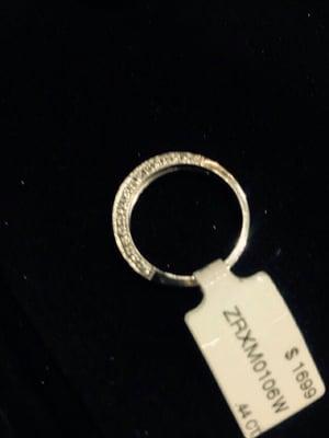 .44tw Annv band 14kwg I sold to a customer and it was gorgeous!!