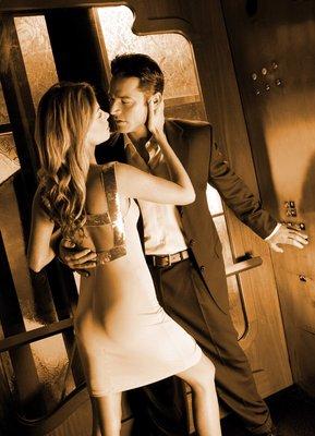 Advertising shoot for Paris Las Vegas, hair color and cuts and makeup