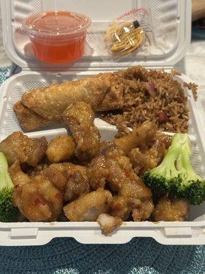 General Gao's Chicken Luncheon Special. Excellent lunch and generous portions.