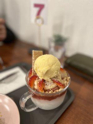 Cheesecake bingsoo