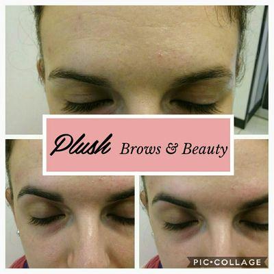 The top is a before, the bottom is the after. Awesome arch and tint transformation.