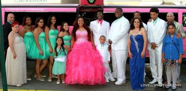 My limo party