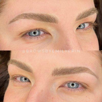 Gorgeous natural microblading!