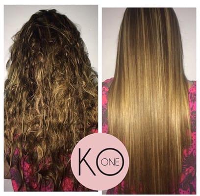 Before and after - KeraOne miami