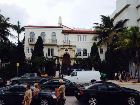 Gianni Versace's mansion is included on the tour
