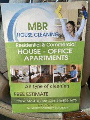 MBR House Cleaning
