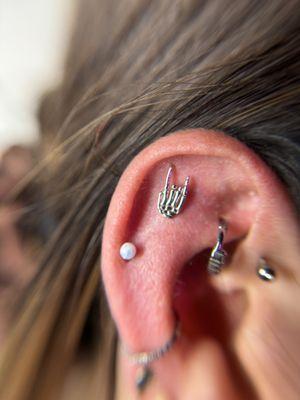 Piercing by the Lord