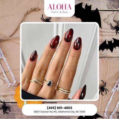 Making Halloween memories? Make sure your nails are photo-ready! You'll want to remember how great they looked. Book your appointment now