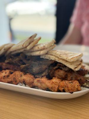 Amazing Turkish restaurant in Key West. Order the ZEUS Combo Platter