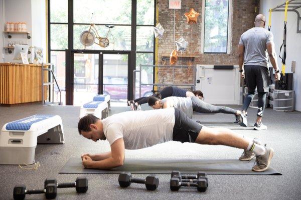 Signature Strength & Conditioning class in our Strength lab