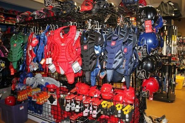 Check out our selection of Catcher's Gear!