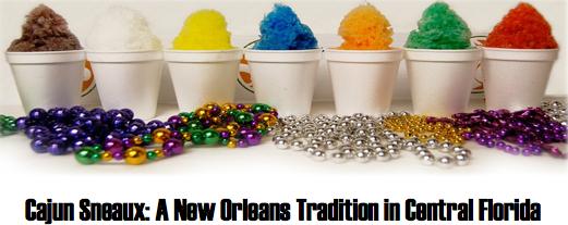 CajunSneaux Snoballs - Shaved Ice