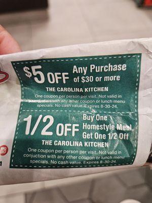 8'14'2024 Rec'd these coupons almost a month ago for the Owings Mills location. They expire 8/30/24 & still ain't open.