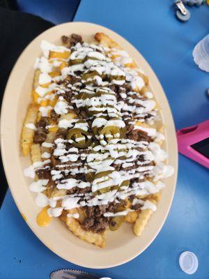 The loaded fries