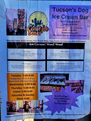 Advertisement (Dog Ice Cream Bar)