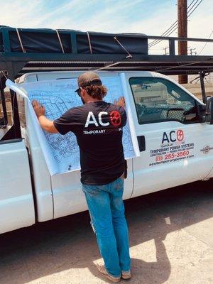 Our staff can review building plans and help you design a cost efficient, effective temporary power system.