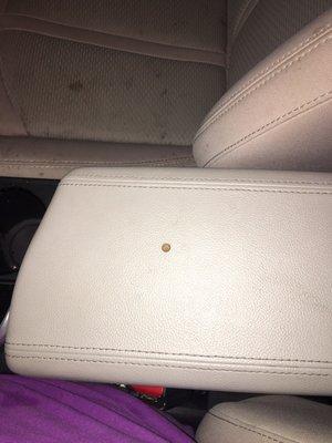 This is what the inside of my rental car looked like when I picked it up.
