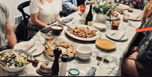 birthday dinner from Pyramid! Big hit!