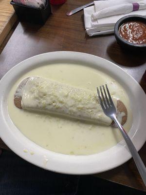"burrito with cheese"
