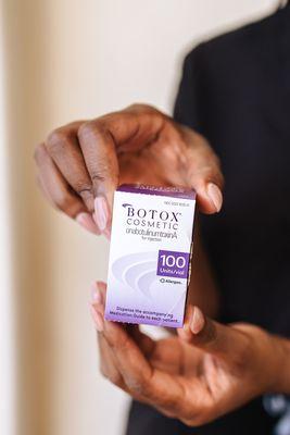 We offer wrinkle relaxers such as Botox, Daxxify, and Dysport