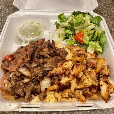 Beef and Chicken Shawarma
