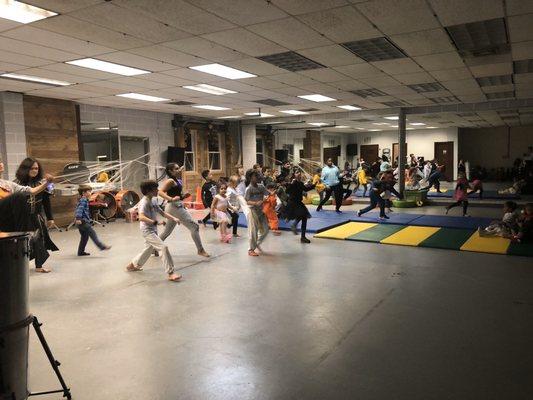 Amazing Halloween capoeira party