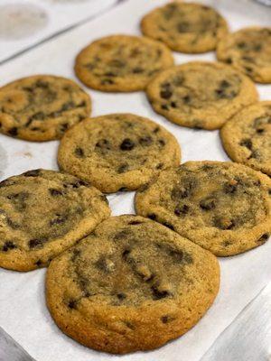 Homemade cookies baked fresh daily