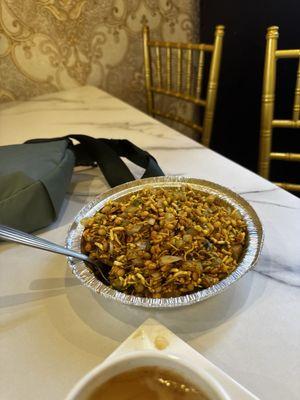 On the menu said pani puri (10 piece)