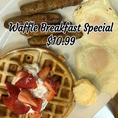 Waffle Breakfast