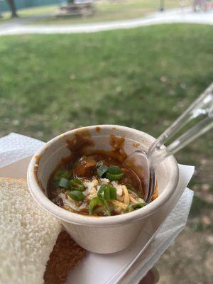 Chili - tonight's had a bit of a kick