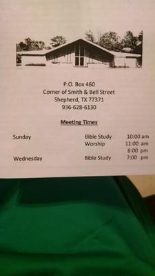 Shepherd Church of Christ