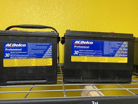 New Car Batteries