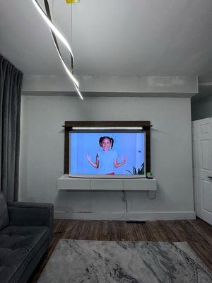 Dry wall installation process