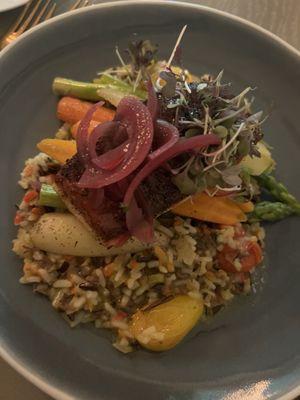 Brown Sugar Cajun Seared Salmon