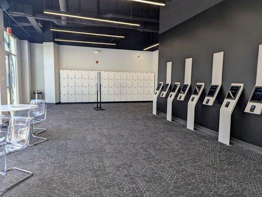 Lockers and activate setup